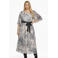 YOEK Plus Size jurk - ecru