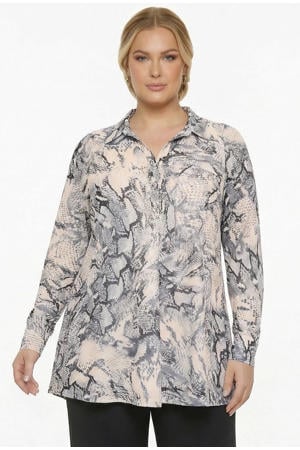 blouse Plus Size - beige