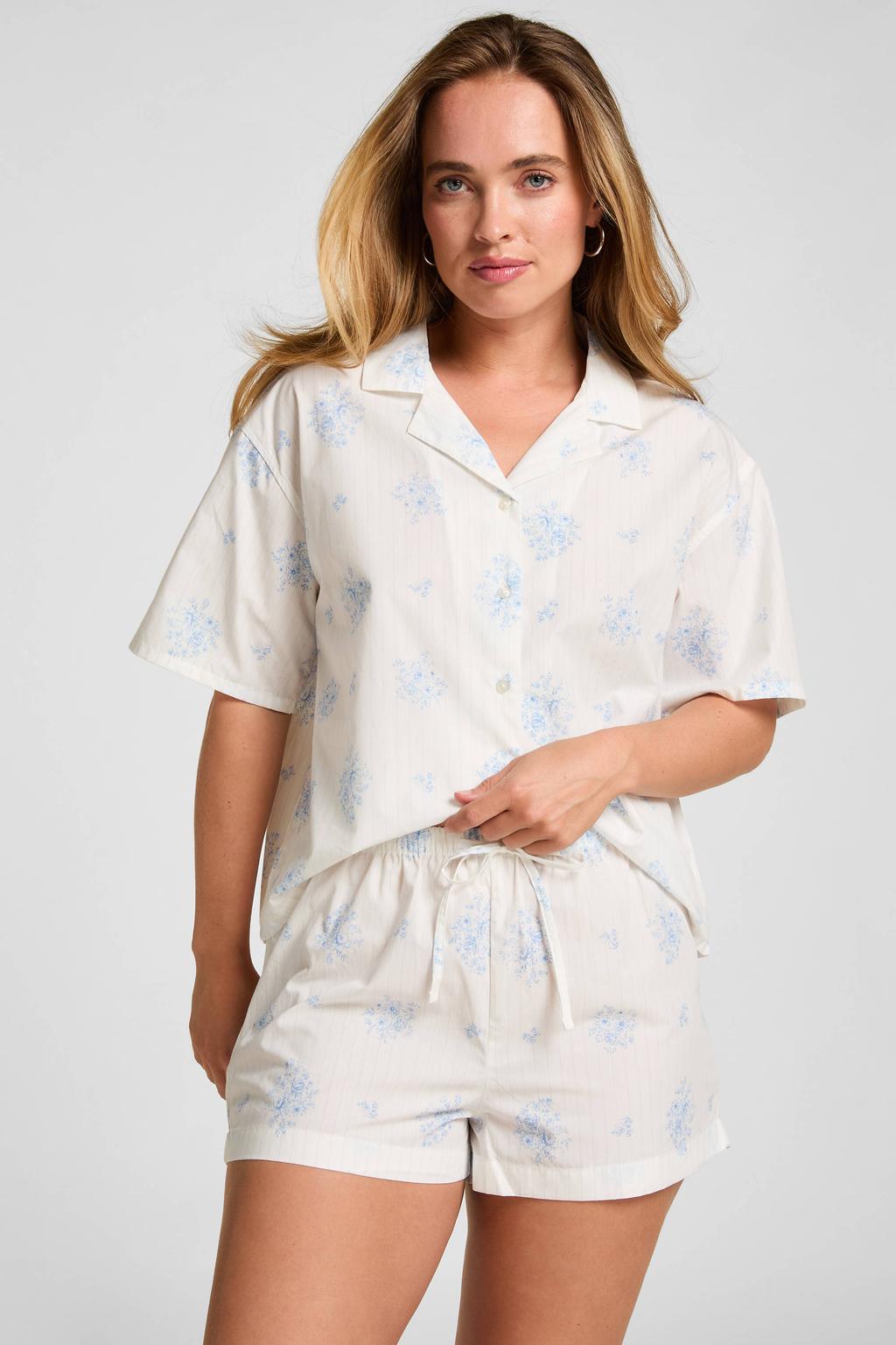 Hunkemöller pyjamashort - ecru