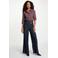 Morgan geruite blouse - donkerrood