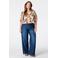 MS Mode top Plus Size met print - groen