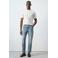 Mango Man tapered jeans - blauw