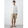 Mango Man regular fit bermuda short - lichtbeige
