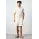 Mango Man relaxed fit bermuda short - wit
