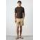 Mango Man regular fit gebreide T-shirt - bruin