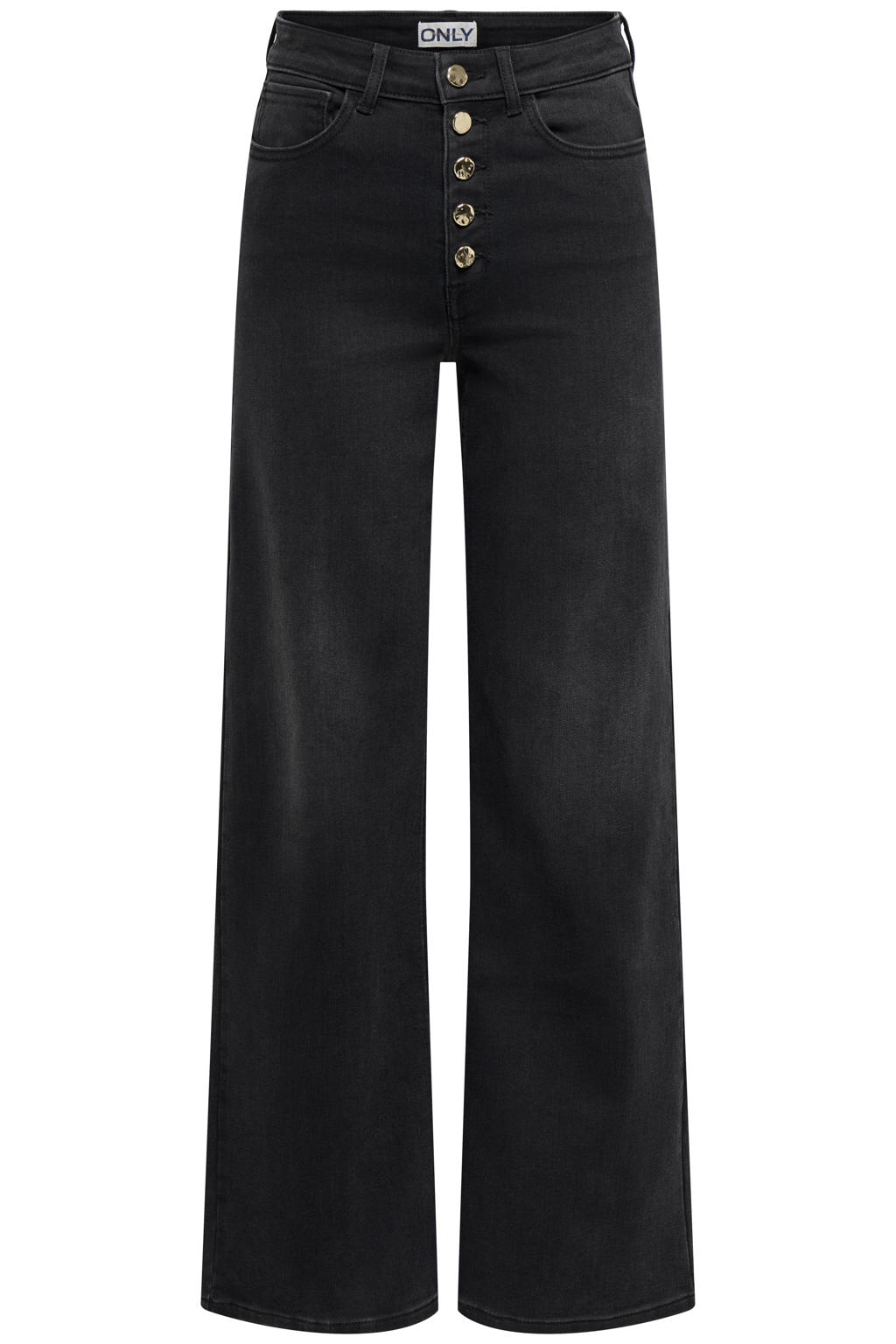 ONLY TALL Onlmadison Blush Hw But Wide Dnm S Tll jeans - zwart
