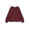 VERO MODA gebreide trui met pailletten - donkerrood