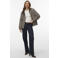 VERO MODA geruite tussenjas - bruin