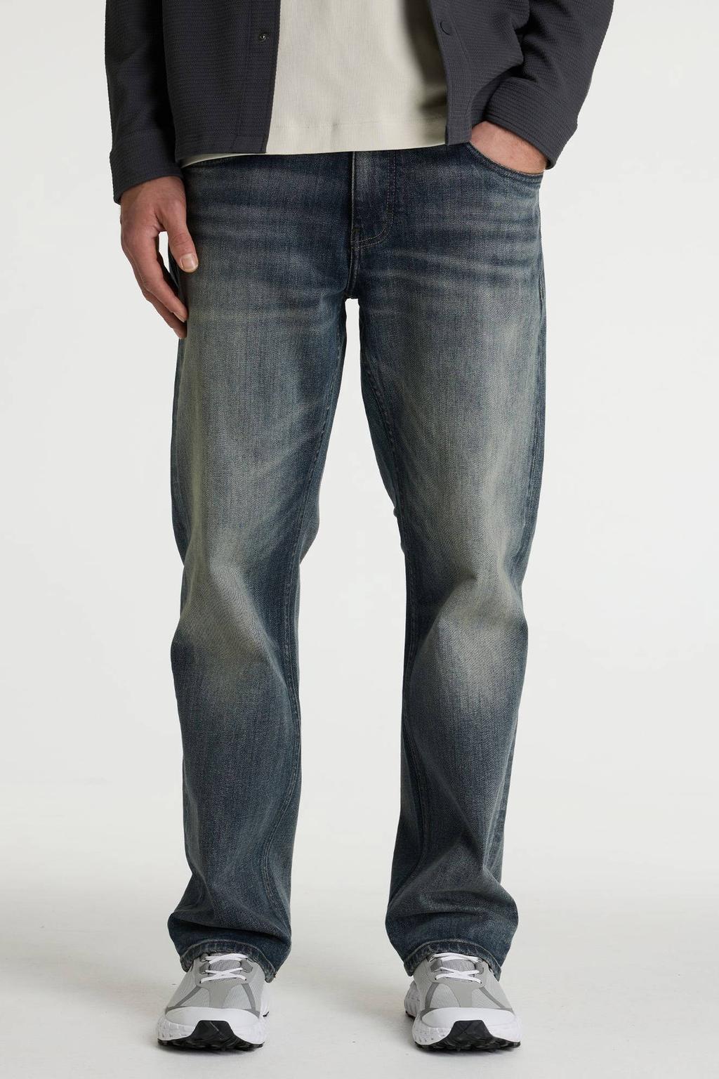 CHASIN' Norvo Torrin loose fit jeans - middelblauw