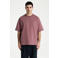 CHASIN' oversized T-shirt met backprint - rose taupe