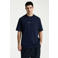 CHASIN' oversized T-shirt met backprint - navy blazer