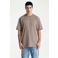 CHASIN' oversized T-shirt met backprint - driftwood