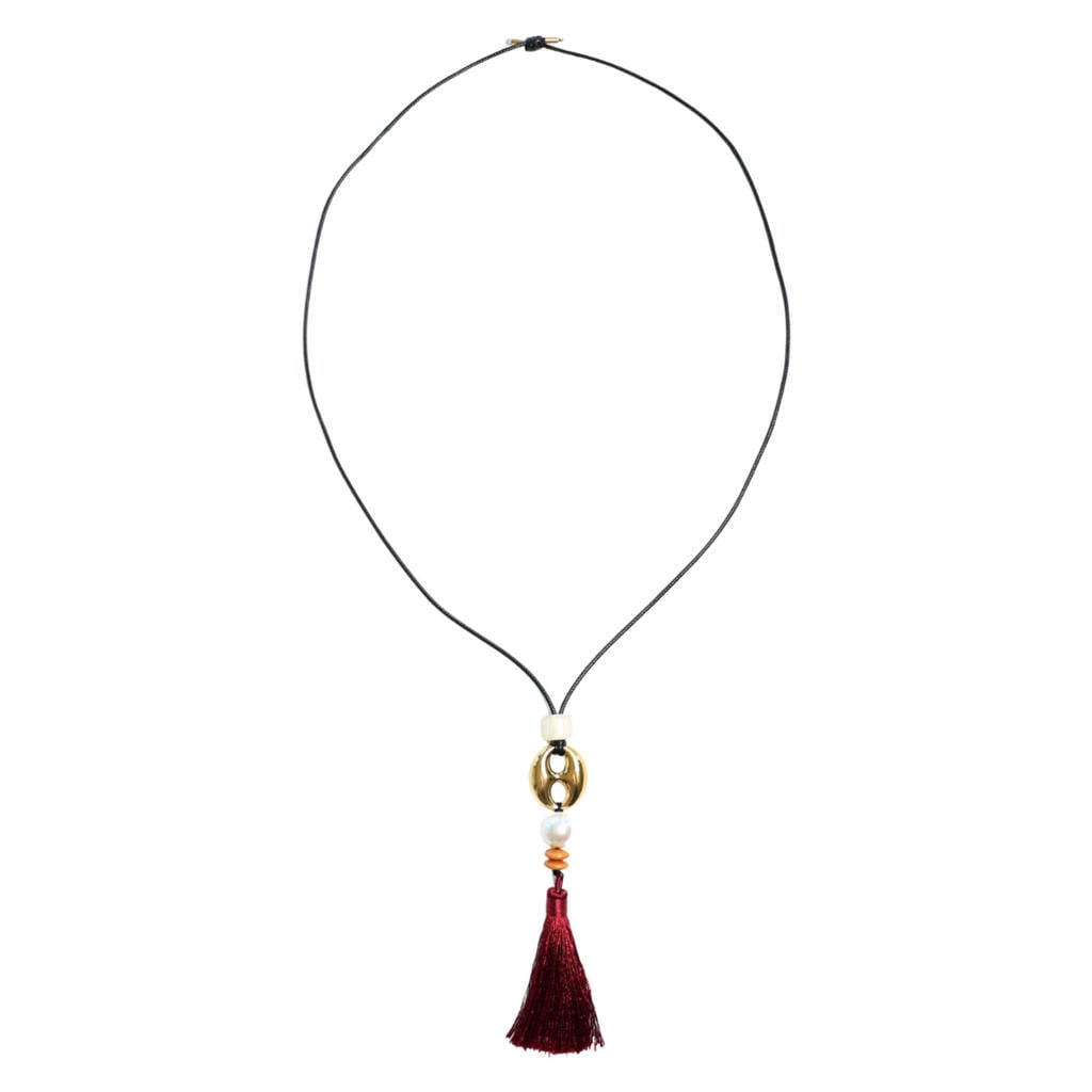 Bonnie Studios ketting Tassel zwart