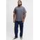 JACK & JONES PLUS SIZE relaxed fit T-shirt - turbulence