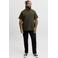JACK & JONES PLUS SIZE relaxed fit T-shirt - donkergroen