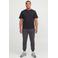 JACK & JONES PLUS SIZE regular fit joggingbroek - asfalt