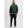 JACK & JONES PLUS SIZE regular fit trui met logo - donkergroen
