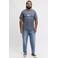 JACK & JONES PLUS SIZE regular fit T-shirt met print - turbulence