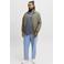 JACK & JONES PLUS SIZE regular fit T-shirt met logo - grijsblauw