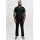 JACK & JONES PLUS SIZE regular fit piqué polo - donkergroen