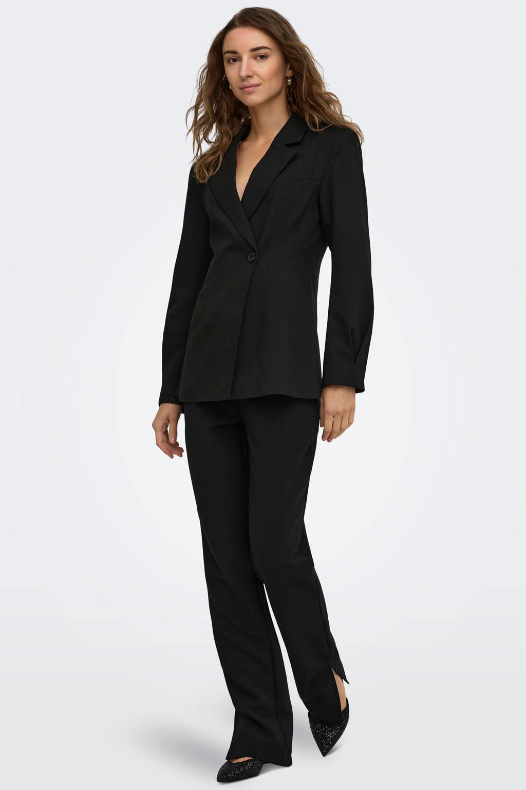 ONLY getailleerde blazer - zwart