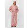 Studio AMAYA wide leg broek met plooien - lichtroze