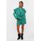 Studio AMAYA bouclé gilet met glitters - groen