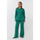 Studio AMAYA getailleerde gemêleerde blouse - groen