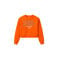 KNVB Nederlands Elftal Crop Sweater Vrouwen Oranje