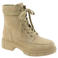 s.Oliver Women Shoes veterboots met profielzool - kaki