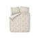 Pip Studio perkalen gebloemd lits-jumeaux dekbedovertrek 240x220 cm - gebroken wit