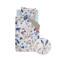 Beddinghouse katoenen gebloemd 1-persoons dekbedovertrek 140x220 cm - blauw