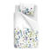 Marjolein Bastin katoenen gebloemd 1-persoons dekbedovertrek 140x220 cm - blauw