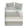 Riviera Maison katoenen gestreept lits-jumeaux dekbedovertrek 240x220 cm - zand