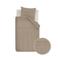 Beddinghouse katoenen 1-persoons dekbedovertrek 140x220 cm - taupe