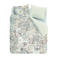 Riviera Maison velours gebloemde lits-jumeaux dekbedovertrek 240x220 cm - zand