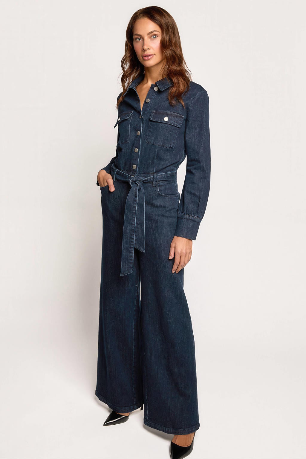 Freebird jumpsuit - dark blue denim