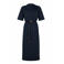 Freebird midi jurk met ceintuur - donkerblauw