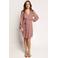 Freebird mini jurk met glitters - roze