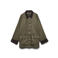 VERO MODA corduroy outdoor jas - olijfgroen