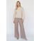 VERO MODA gebreide trui met kabels - beige