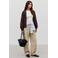 VERO MODA gebreid vest - bruin