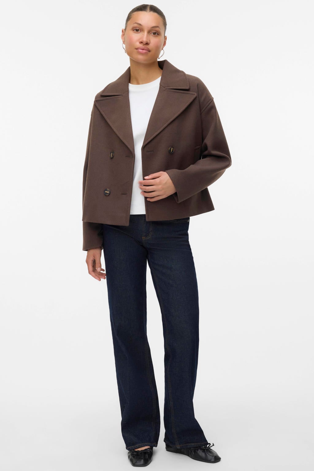 VERO MODA jas - bruin