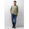 State of Art regular fit twill gemêleerd overhemd - moss green/white