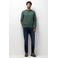 State of Art regular fit wollen gebreide trui - groen