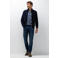 State of Art katoenen gebreid vest - donkerblauw