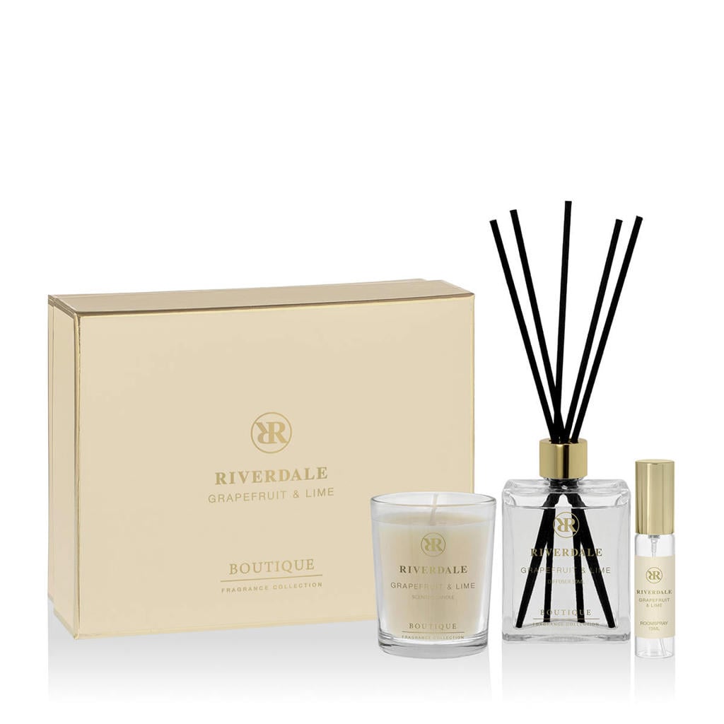 Riverdale geschenkset Boutique S - Grapefruit & Lime