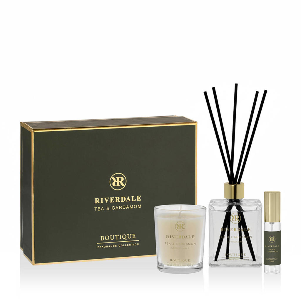 Riverdale geschenkset Boutique S - Tea & Cardamom