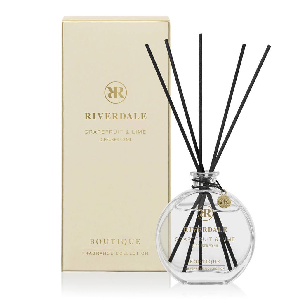 Riverdale geurstokjes Boutique - Grapefruit & Lime roze - 90 ml