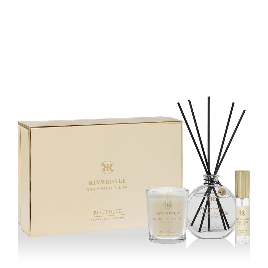 Riverdale geschenkset Boutique M - Grapefruit & Lime